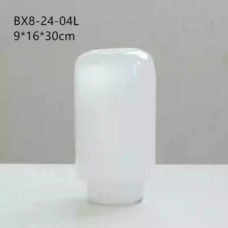 Vase Middle Ancient Wabi-sabi Wind Light Luxury Senior Feeling Living Room Table Glaze Flower Ware Modern Glass Vase Ornaments