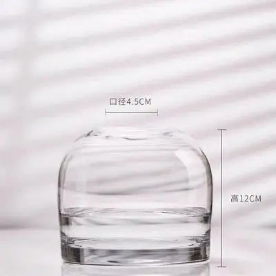 European style simple vase creative INS glass flower living room dining table flower vase crafts