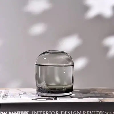 European style simple vase creative INS glass flower living room dining table flower vase crafts