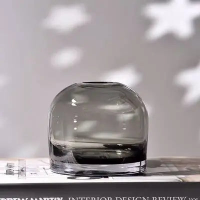European style simple vase creative INS glass flower living room dining table flower vase crafts