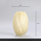 Simple Niche Creative Light Luxury High-end Dining Table Living Room Ornament Hydroponic Flower Arrangement Glass Vase