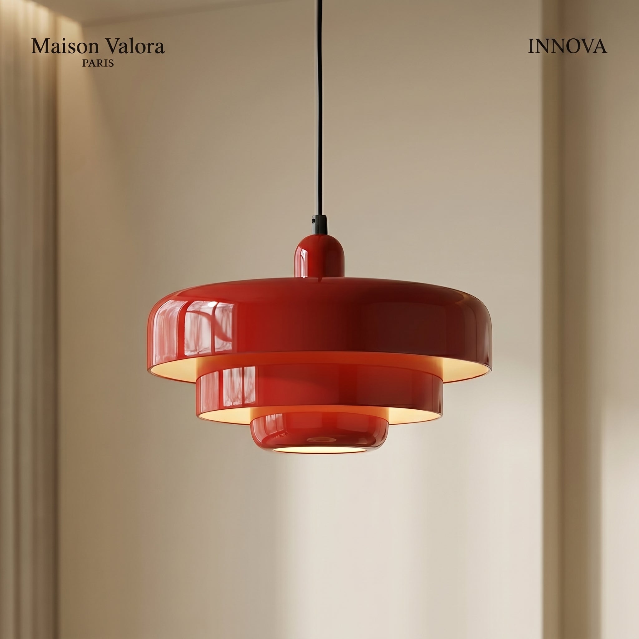 HALO — Suspension Globe Verre Coloré | Nacre · Safran · Braise · Céladon